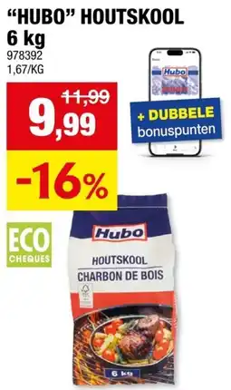 Hubo Hubo houtskool aanbieding