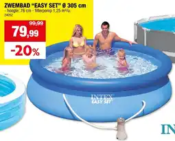 Hubo Zwembad easy set aanbieding
