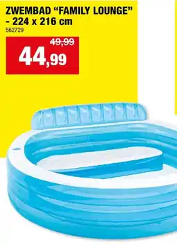 Hubo Zwembad family lounge aanbieding
