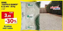 Hubo Grind castello bianco aanbieding