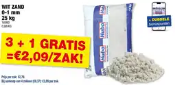 Hubo Wit zand aanbieding