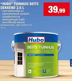 Hubo Hubo tuinhuis beits dekkend aanbieding