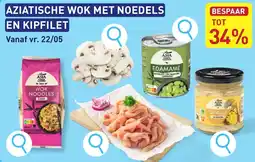 ALDI Aziatische wok met noedels en kipfilet aanbieding