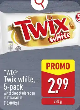 ALDI Twix white aanbieding