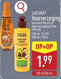 ALDI Lacura Haarverzorging aanbieding
