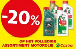 Hubo Op het volledige assortiment motorolie castrol aanbieding