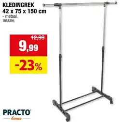 Hubo Kledingrek aanbieding