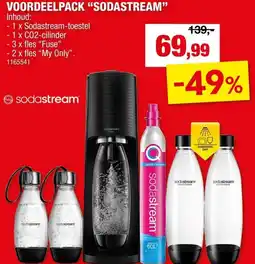 Hubo Voordeelpack sodastream aanbieding