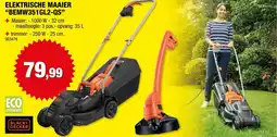 Hubo Elektrische maaier BEMW351GL2-QS aanbieding