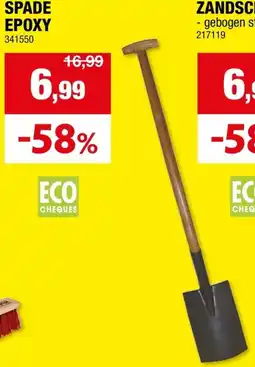 Hubo Spade epoxy aanbieding