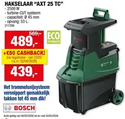 Hubo Hakselaar AXT 25 TC aanbieding