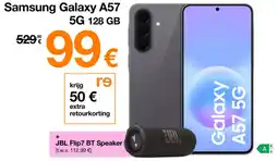 Orange Samsung Galaxy A57 5G 128 GB aanbieding