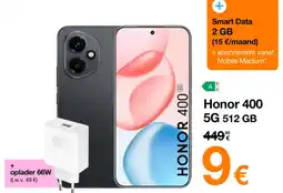 Orange Honor 400 5G 512 GB aanbieding