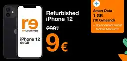 Orange Refurbished iPhone 12 aanbieding