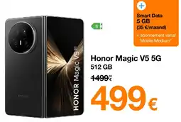 Orange Honor Magic V5 5G aanbieding