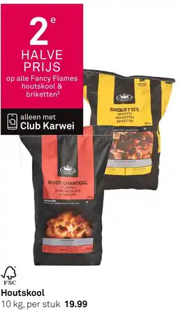 Karwei Houtskool aanbieding
