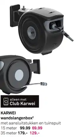 Karwei KARWEI wandslangenbox² aanbieding