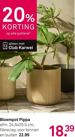 Karwei Bloempot Pippa aanbieding