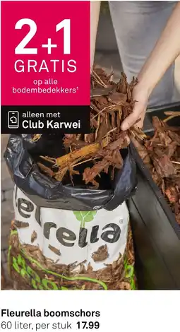 Karwei Fleurella boomschors aanbieding