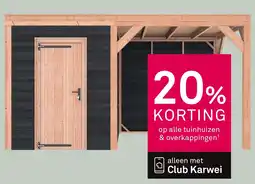 Karwei Alle tuinhuizen & overkappingen aanbieding