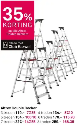 Karwei Altrex Double Decker aanbieding