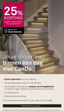 Karwei Alle traprenovatie aanbieding