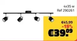 Bouwcenter Frans Vlaeminck Philips Verlichting Meranti Tube Black aanbieding