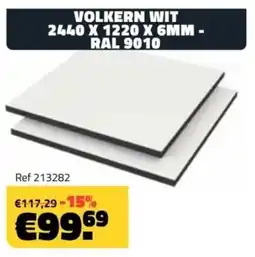 Bouwcenter Frans Vlaeminck Volkern Wit aanbieding