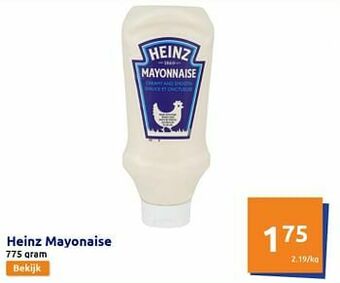 Action Heinz mayonaise aanbieding