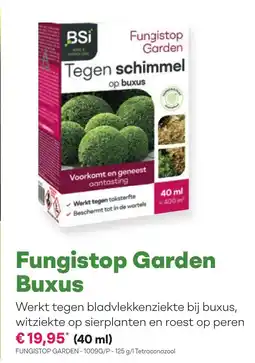 Hobbyland BSi Fungistop Garden Buxus aanbieding