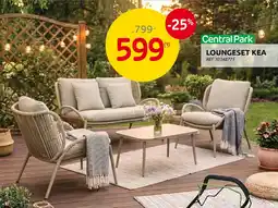 Brico Central Park Loungeset Kea aanbieding