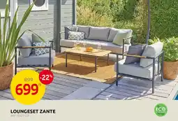 Brico Loungeset Zante aanbieding