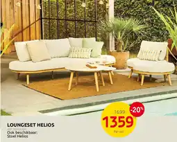 Brico Loungeset Helios Per set aanbieding
