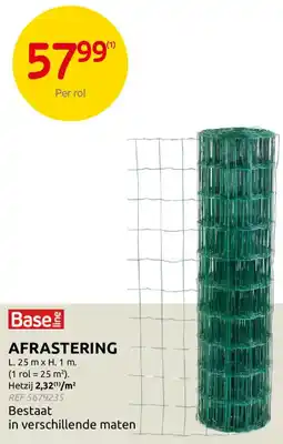 Brico Base Line Afrastering aanbieding