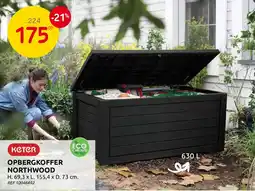 Brico Keter Opbergkoffer Northwood aanbieding