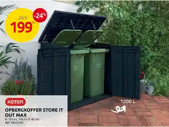 Keter Opbergkoffer Store it Out Max