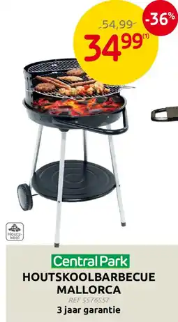 Brico Central Park Houtskoolbarbecue Mallorca aanbieding
