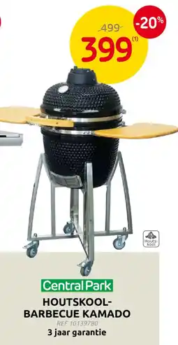 Brico Central Park Houtskoolbarbecue Kamado aanbieding