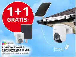 Brico EZVIZ Bewakingscamera + Zonnepaneel HB8 Lite aanbieding