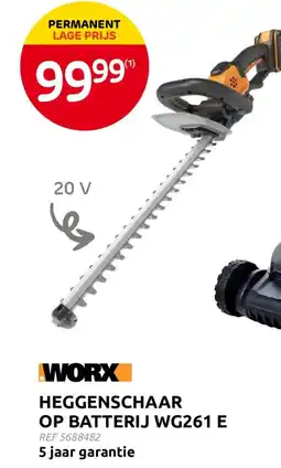 Brico Heggenschaar op batterij wg261 e aanbieding