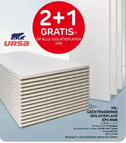 Brico GEËXTRUDEERDE ISOLATIEPLAAT XPS NWE aanbieding