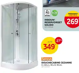 Brico DOUCHECABINE CEZANNE aanbieding