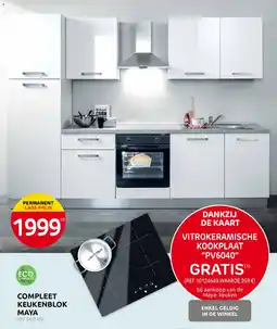 Brico Compleet keukenblok maya aanbieding