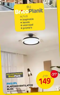 Brico Plafondventilator bliss aanbieding