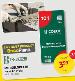 Brico Metselspecie aanbieding