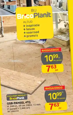 Brico Osb paneel 4tg aanbieding