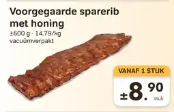 Bon Ap Voorgegaarde sparerib met honing aanbieding