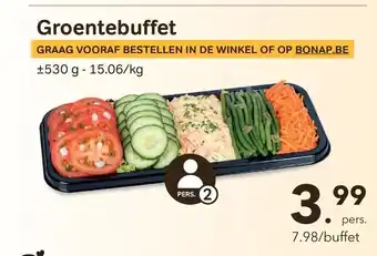 Bon Ap Groentebuffet aanbieding