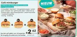 Bon Ap Colli miniburger aanbieding