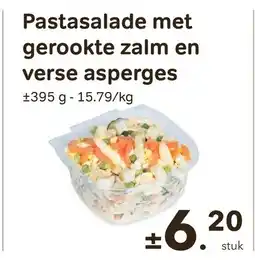 Bon Ap Pastasalade met gerookte zalm en verse asperges aanbieding